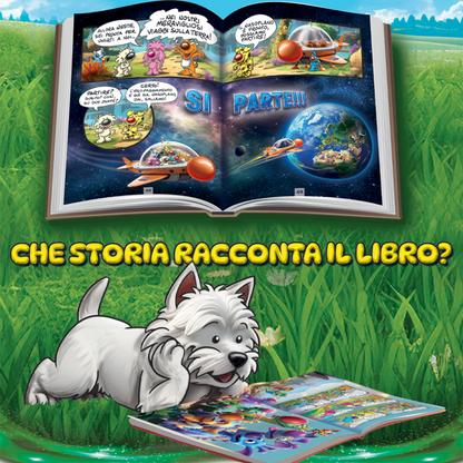 Libro + Peluche Westie - Speciale Amici Cucciolotti 2026 - 30 anni