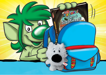 Libro + Peluche Westie - Speciale Amici Cucciolotti 2026 - 30 anni