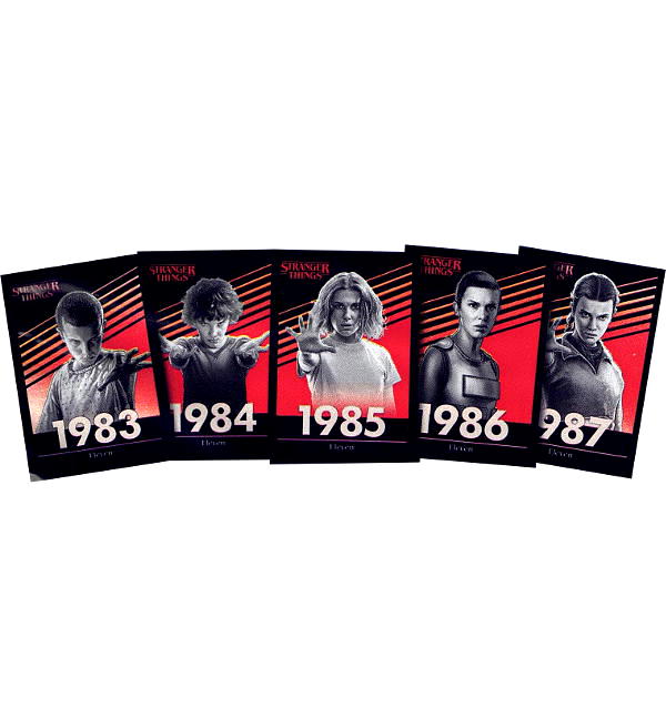 Set Raccoglitore e/o Bustine di Card Stranger Things Trading Card Collection 2025 (Panini)