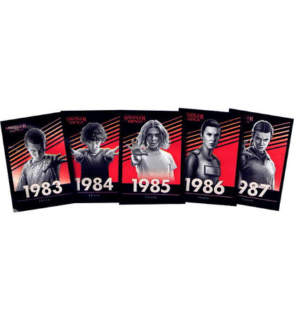Set Raccoglitore e/o Bustine di Card Stranger Things Trading Card Collection 2025 (Panini)