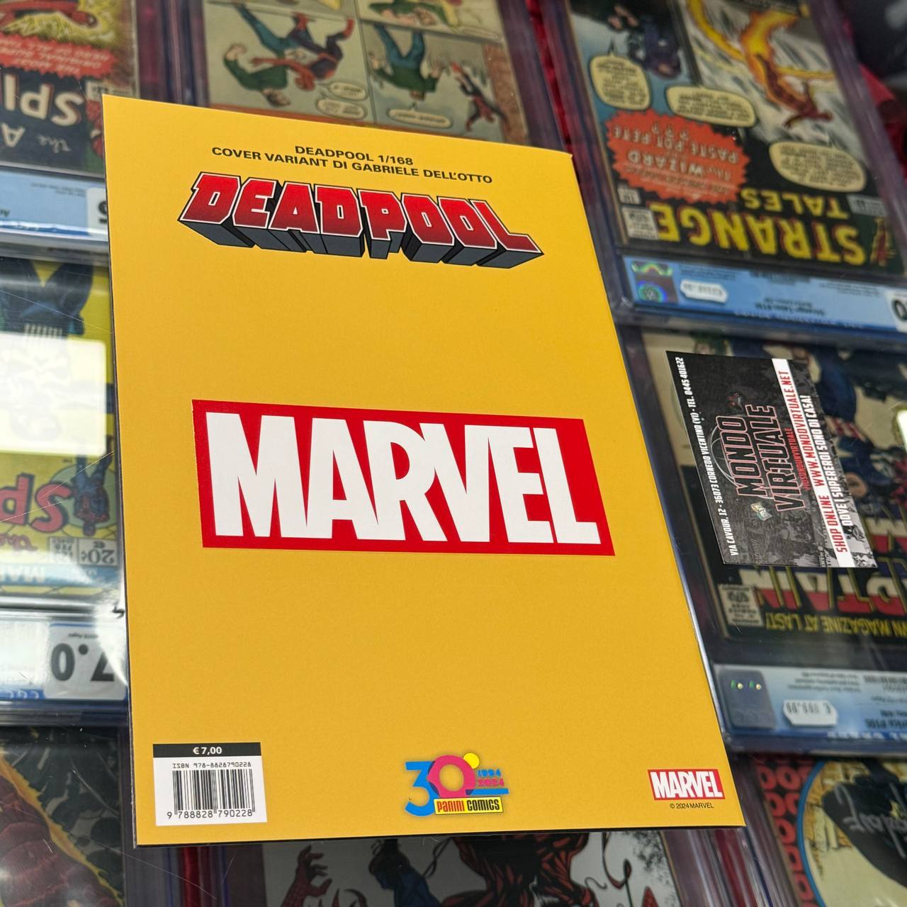 Deadpool 1 - Couverture de variante (Deadpool 168)