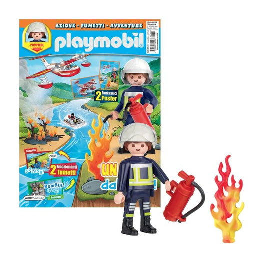 Magazine Playmobil - n.4 del 2024 + Pompiere