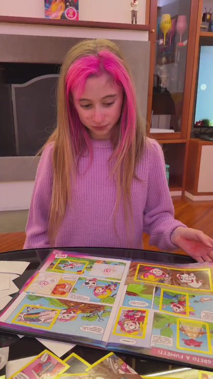 Set Album e/o Bustine di Figurine i 10 Segreti di GIORGIA Sticker 2026 Waooo! Salvo e Giorgia