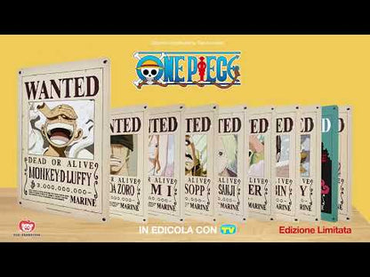 I tesori di “One Piece” Metal Poster in rilievo in 3D (Tv Sorrisi 2025)