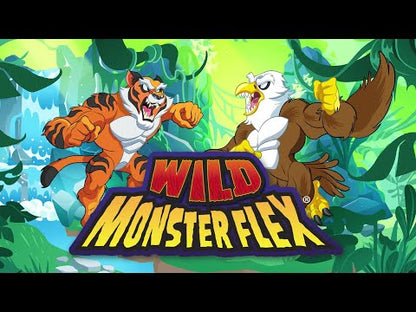 Personaggi WILD MONSTER FLEX Monsterflex Allungamostri Allungabili Blisterati