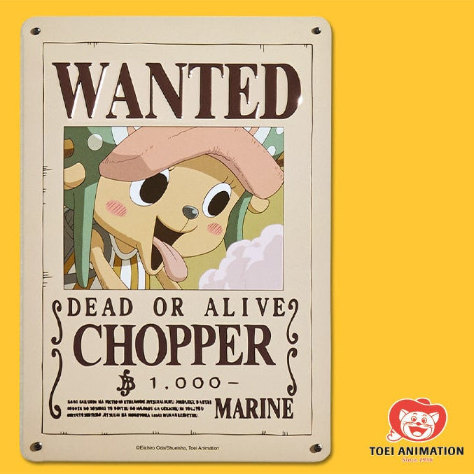 I tesori di “One Piece” Metal Poster in rilievo in 3D (Tv Sorrisi 2025)