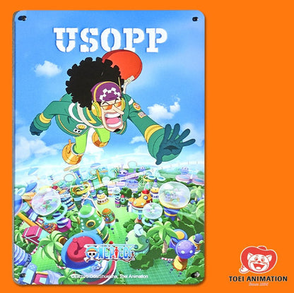 The Treasures of "One Piece" 3D Embossed Metal Poster (TV Sorrisi 2025)