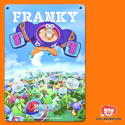 The Treasures of "One Piece" 3D Embossed Metal Poster (TV Sorrisi 2025)