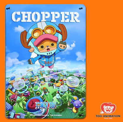 The Treasures of "One Piece" 3D Embossed Metal Poster (TV Sorrisi 2025)