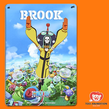 The Treasures of "One Piece" 3D Embossed Metal Poster (TV Sorrisi 2025)