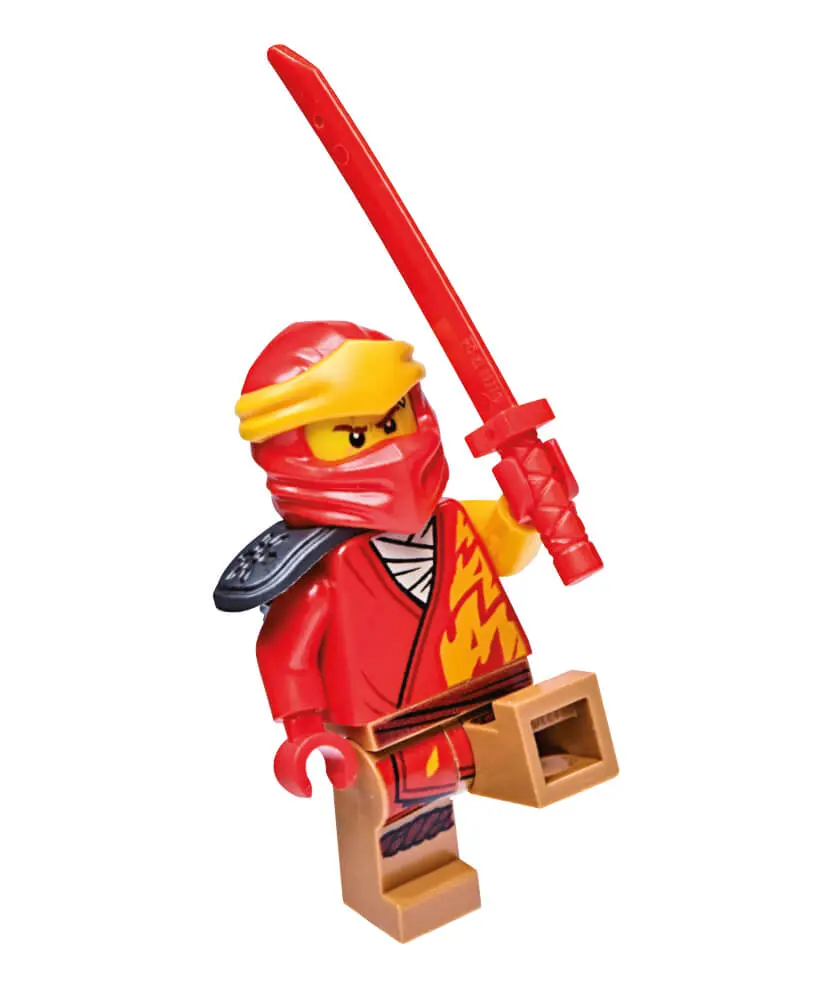 Rivista LEGO NINJAGO LEGACY n.10 con 2 GIOCHI KAI VS RE DELLE OSSA