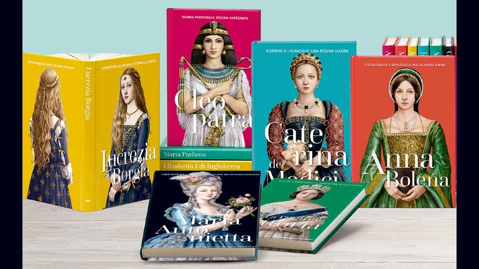 Libri Regine e Ribelli - Volume da Collezione RBA Italia