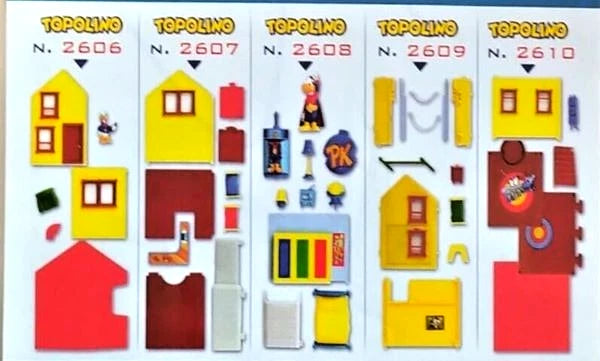 Coffret Complet 6/6 : UNCLE DADDY'S HOUSE avec les comics Mickey Mouse et Paperinik