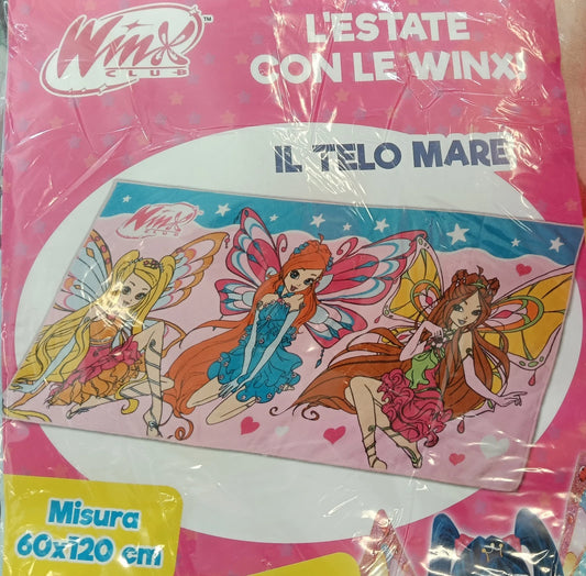 Telo mare Ufficiale Winx Club (cm. 60x120)