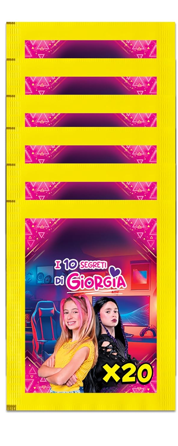 Set Album e/o Bustine di Figurine i 10 Segreti di GIORGIA Sticker 2026 Waooo! Salvo e Giorgia