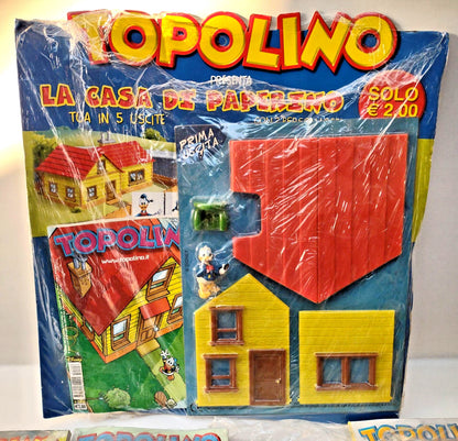 Coffret Complet 6/6 : UNCLE DADDY'S HOUSE avec les comics Mickey Mouse et Paperinik