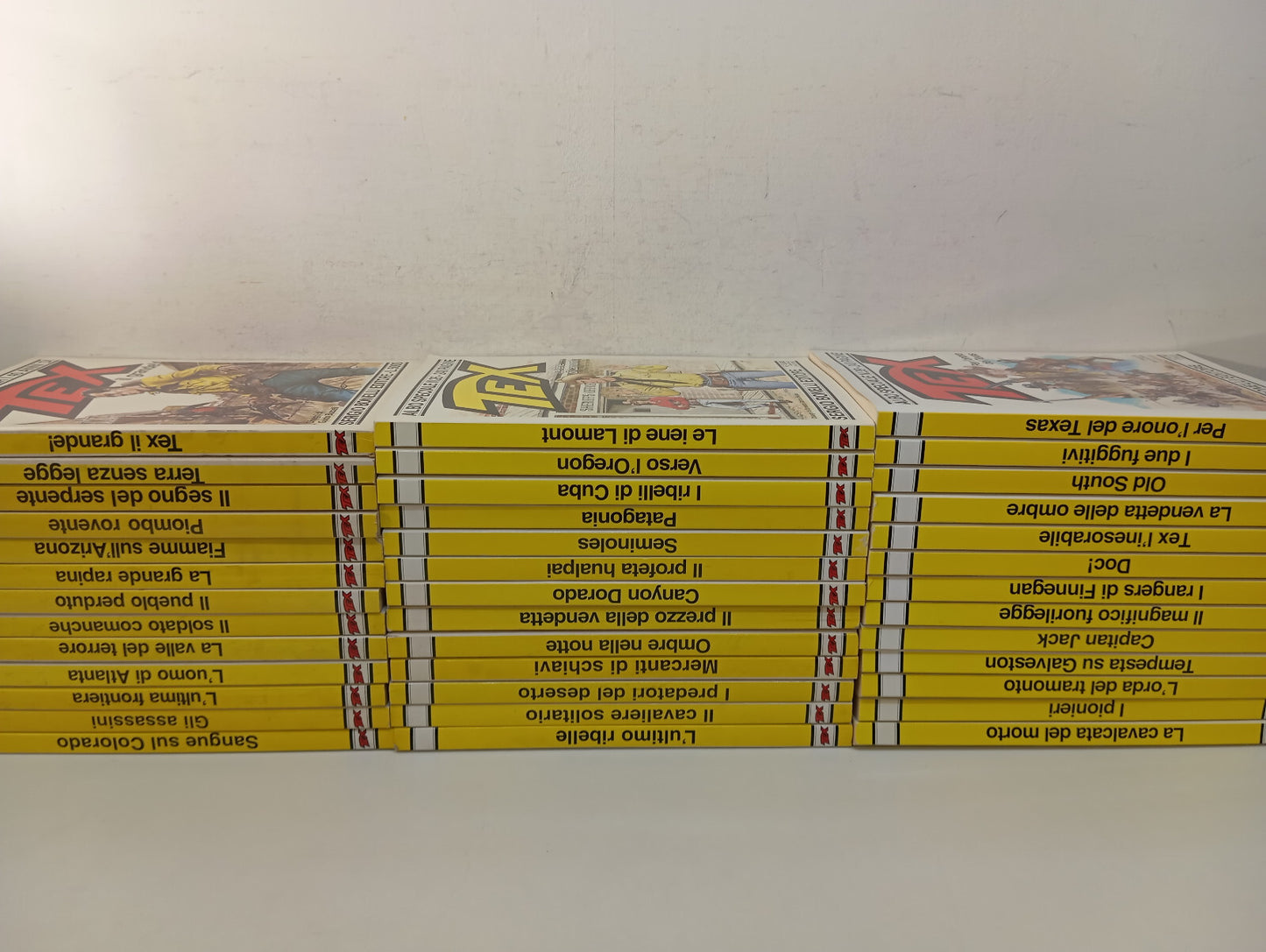 Comics SONDERBUCH Giant TEX WILLER Lot Rare Texone Gebrauchte Erstausgabe
