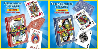 Fumetto TOPOLINO Sigillato Edicola da Collezione + 2x Mazzo di carte Blisterato