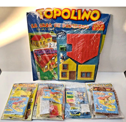 Coffret Complet 6/6 : UNCLE DADDY'S HOUSE avec les comics Mickey Mouse et Paperinik