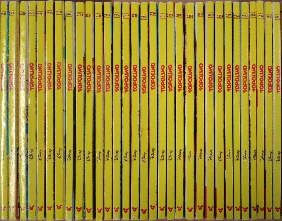 Stock Lotto Fumetti Libretto TOPOLINO