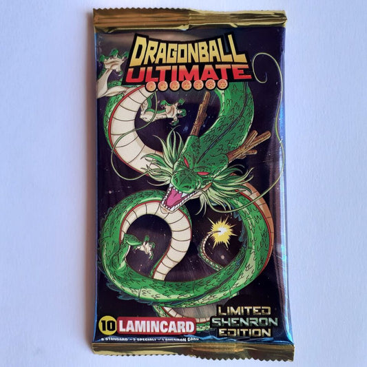 1x Bustine di Card Lamincards Dragon Ball Ultimate Limited Shenron Edition Lotto