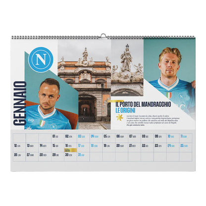 Calendario Calcio Ufficiale SSC Napoli 2026 - 100 Anni
