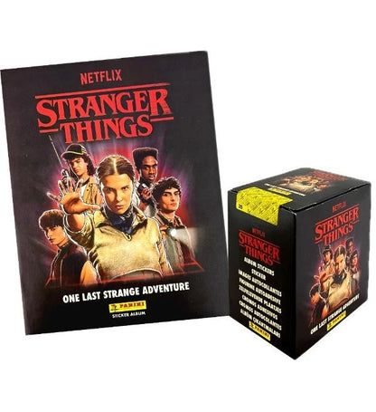 Set Album e/o Bustine di Figurine Stranger Things - One Last Strange Adventure (Panini 2025)