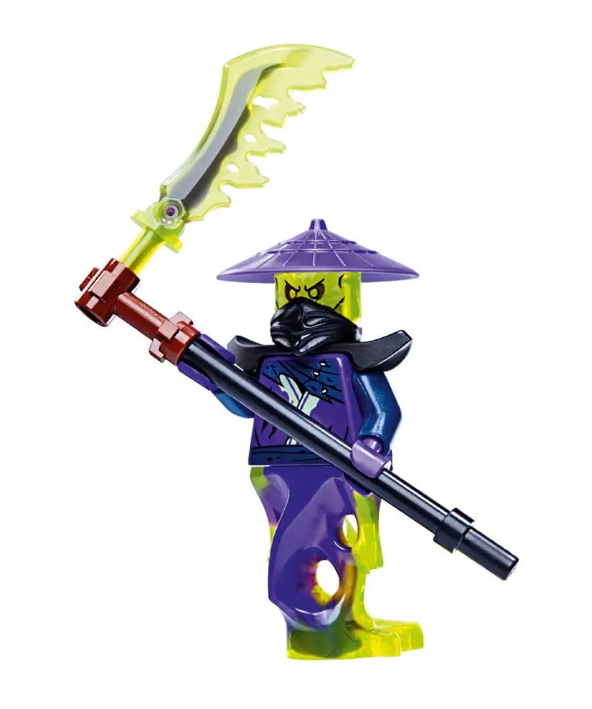 Rivista LEGO NINJAGO LEGACY COMIC n.9 con 2 GIOCHI KAI vs GHOULTAR