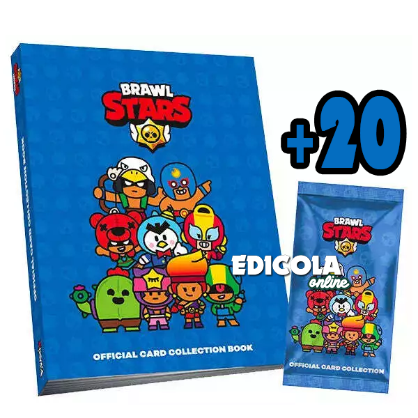 Set Album and/or sealed sleeves of BRAWL STARS Cards - Series 2 "Blue" (2024)