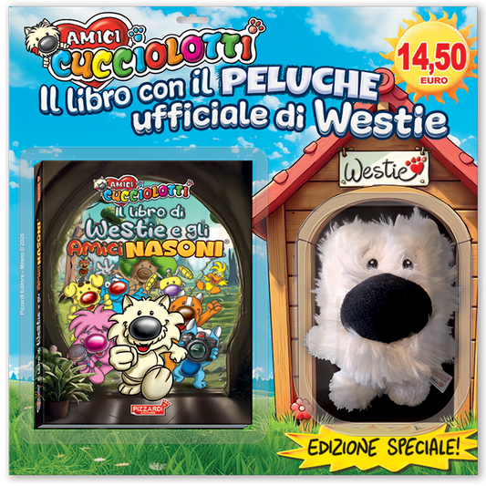 Libro + Peluche Westie - Speciale Amici Cucciolotti 2026 - 30 anni