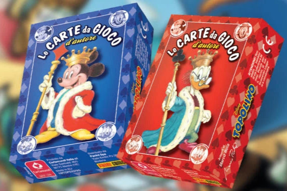 Versiegelter MICKEY MOUSE Comic-Sammelkiosk + 2x Blister-Kartenspiel