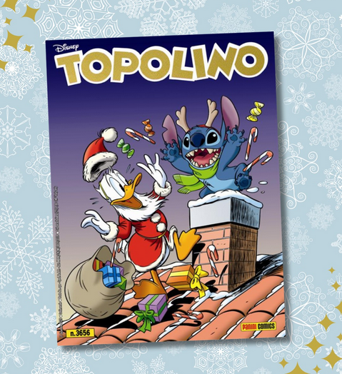 [Preordine] Fumetto Topolino libretto n. 3656 - Speciale NATALE con Sticth in copertina