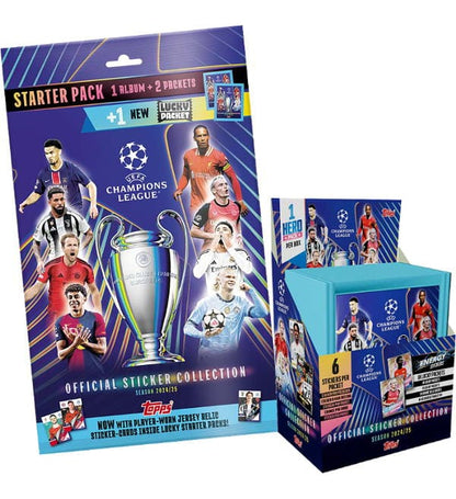 Scegli Set Album e/o Busitne Figurine Topps Champions League 2024/25