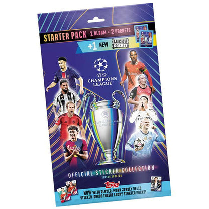 Scegli Set Album e/o Busitne Figurine Topps Champions League 2024/25