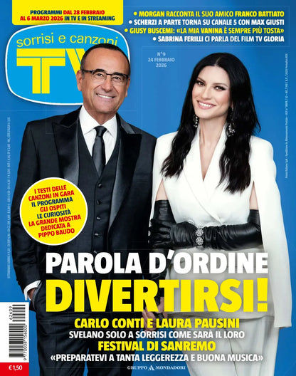 TV Sorrisi e Canzoni n°7 (04/02/2025) Festival de Sanremo 2025