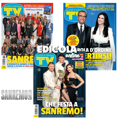 TV Sorrisi e Canzoni n°7 (04/02/2025) Festival de Sanremo 2025